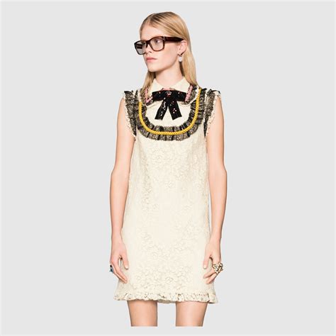 gucci lace dress fashion